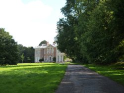 Approaching Sotterley Hall Wallpaper