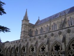 Salisbury Cathedral Wallpaper