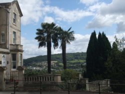 View of Bath Wallpaper