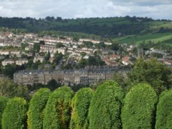 View of Bath Wallpaper