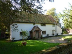 Old house in Stoven Wallpaper