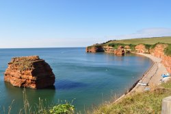 Ladram Bay, Sidmouth, Devon Wallpaper