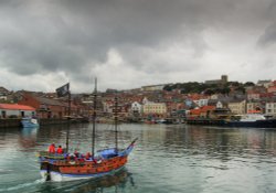 The Hispaniola, Scarborough Wallpaper