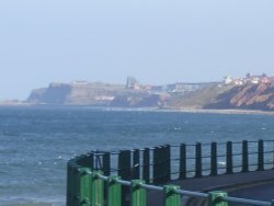 Whitby from Sandsend Wallpaper