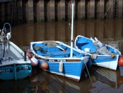 Whitby Harbour October 2010 Wallpaper