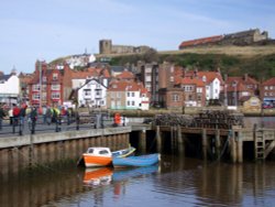 Whitby Harbour October 2010 Wallpaper