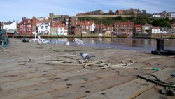 Whitby Harbour October 2010 Wallpaper