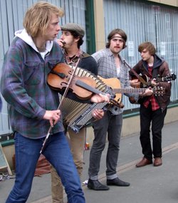 Whitby buskers