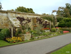 Walled garden at Hever Castle Wallpaper