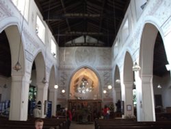 Inside Bowness Church Wallpaper