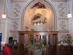 Inside Bowness Church Wallpaper