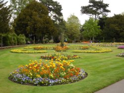 Abbey gardens, Bury St Edmunds Wallpaper