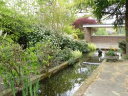 Abbey gardens in Bury St Edmunds, Suffolk Wallpaper