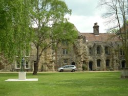 Bury St Edmunds, the Bishop's residence Wallpaper