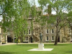 Bury St Edmunds, the residence of the Bishop Wallpaper