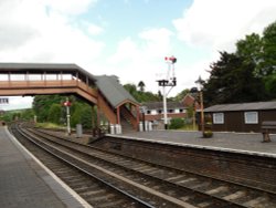 Bewdley, the railway station Wallpaper