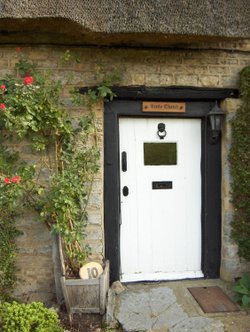 Little Thatch Cottage, front door