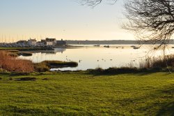 Looking towards Mudeford Quay Wallpaper