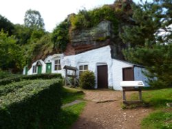 Kinver rock house Wallpaper