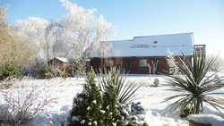 Snow covered Tattershall Wallpaper