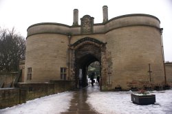 The Gates to Nottingham Castle Wallpaper