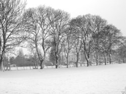 Fort Gardens in the snow Wallpaper