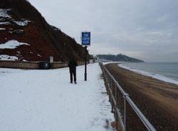 Seaton In snow Wallpaper