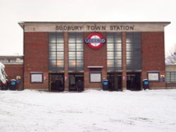 Sudbury Town Station Wallpaper