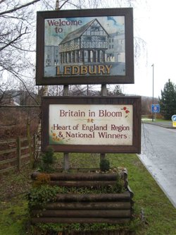 Ledbury, town sign