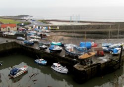 Dysart Harbour Wallpaper