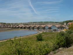 Berwick-upon-Tweed bridges Wallpaper