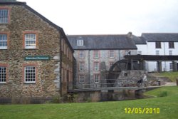 The Old Mill Restaurant at Buckfast Abbey Wallpaper