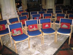 Inside Burford Church