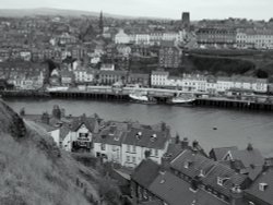 Whitby Harbour January 2011 Wallpaper