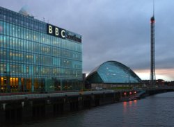 BBC building on the Clyde Wallpaper