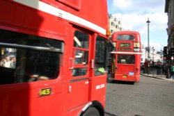 Two Routemasters Wallpaper