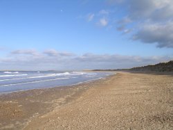 Brancaster beach Wallpaper