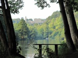 Cliveden as seen from the river Wallpaper