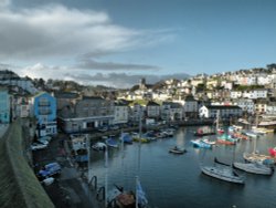 Brixham Harbour Wallpaper