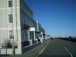 Edwardian Houses on the seafront Wallpaper