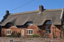 Thatched Cottage Wallpaper