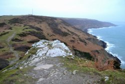 Cornish coast from Rame Head Wallpaper