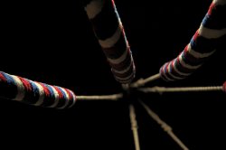 Bell ropes in the Church, Padbury, Buckinghamshire Wallpaper