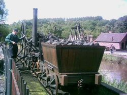 Blists Hill Victorian Town - R. Trevithick First Locomotive - August 2010 Wallpaper