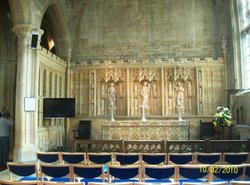 Inside St. John the Baptist in Burford