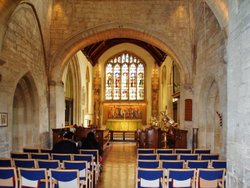 Inside St. John the Baptist Church Wallpaper