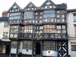 BUILDING IN LUDLOW. Wallpaper