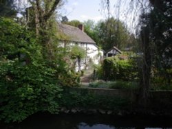 Riverside Cottage Wallpaper