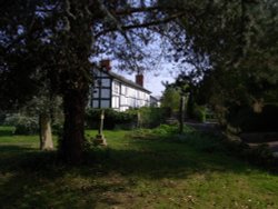 Village Churchyard Wallpaper