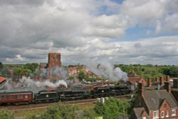 LMR Black 5 Steam Trains Wallpaper